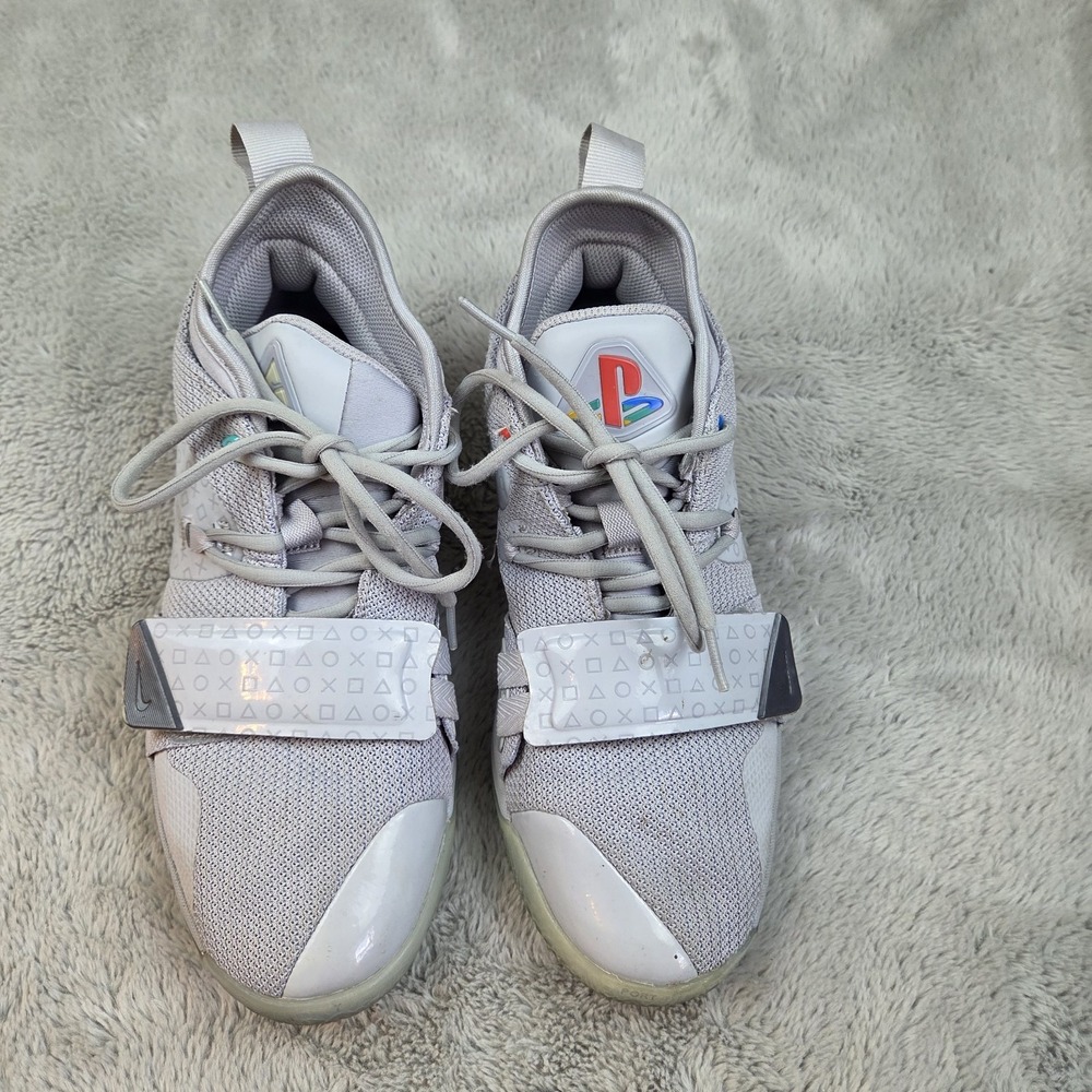 Nike PG 2.5 PlayStation Basketball Shoes Youth 7Y BQ9677-001 Gamer Wolf Grey New